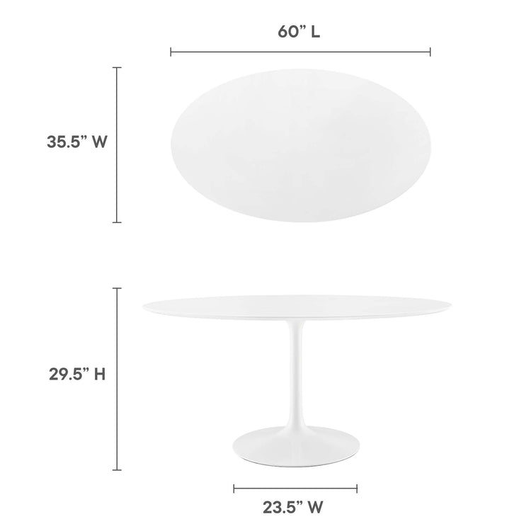 White / 60"