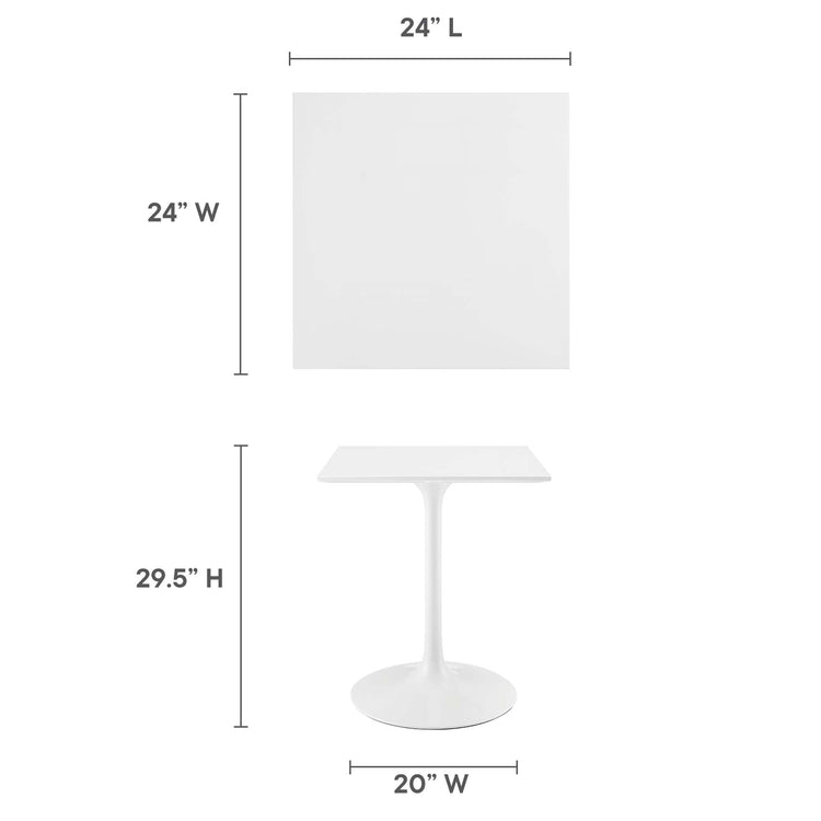 White / 24"