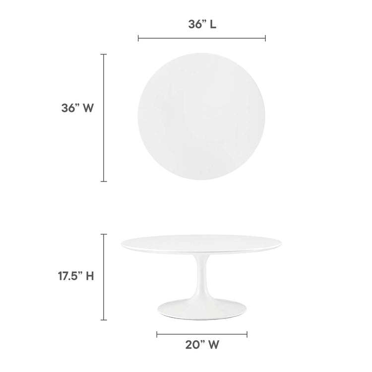 White / 36"