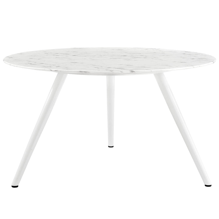 Faux Marble / White