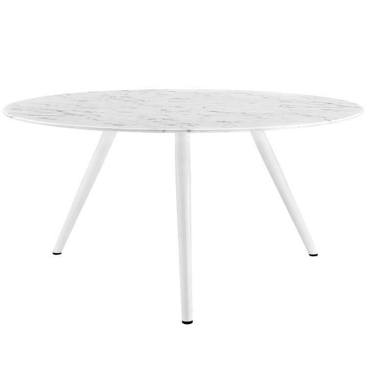 Faux Marble / White
