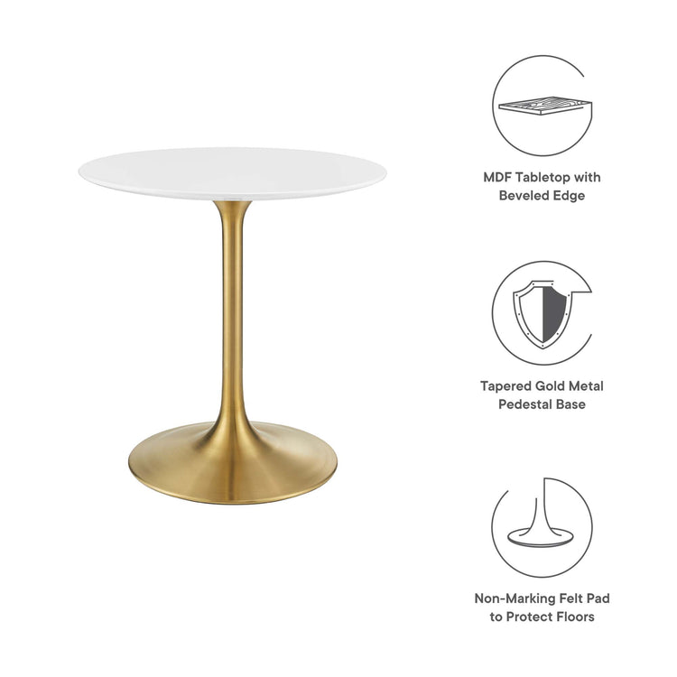 Wood / Gold White