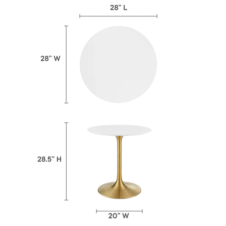 Wood / Gold White