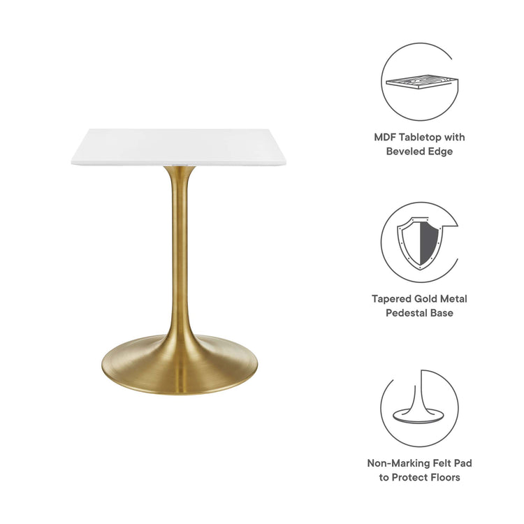 Gold White / 24"