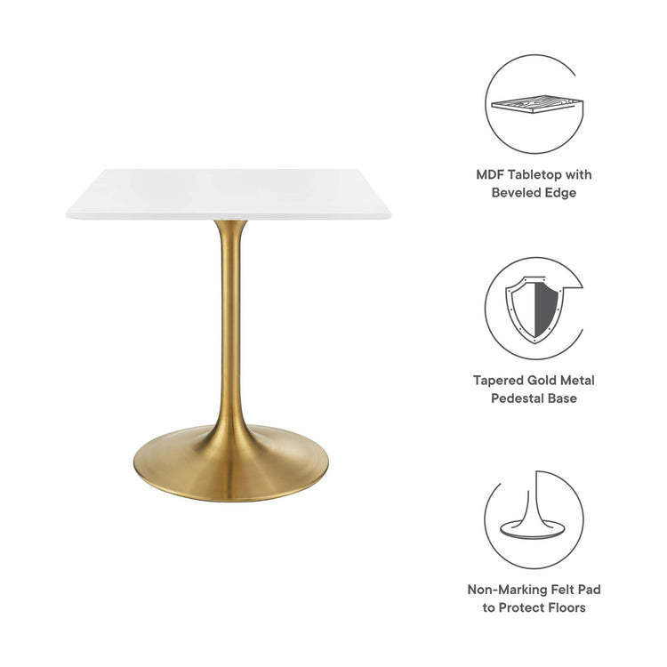 Gold White / 28"