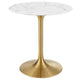 Faux Marble / Gold White