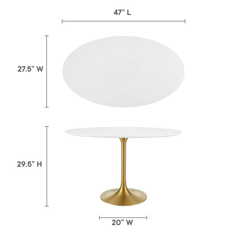 Gold White / 48"