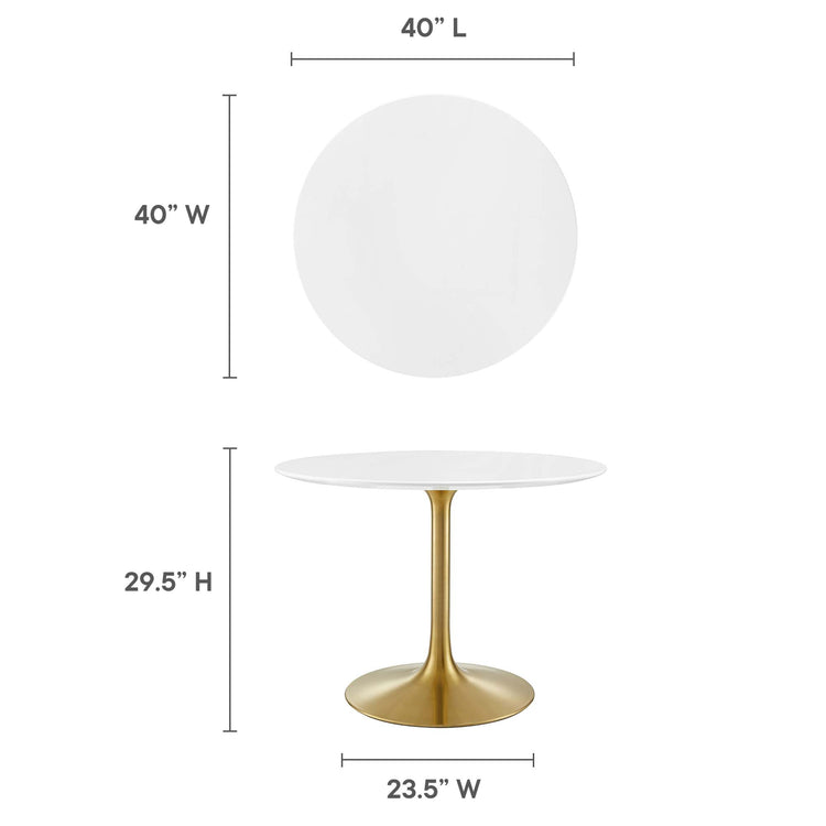 Wood / Gold White
