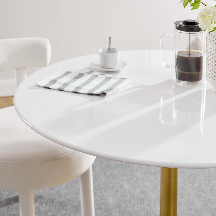 Wood / Gold White