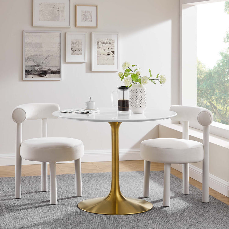 Wood / Gold White