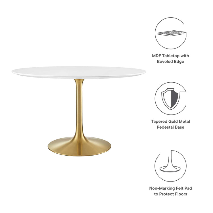 Wood / Gold White