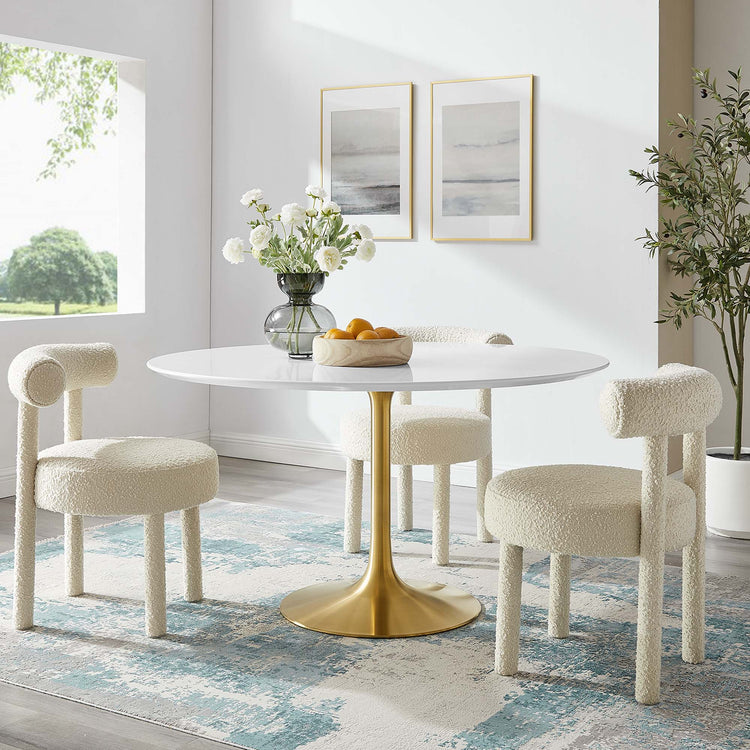 Wood / Gold White