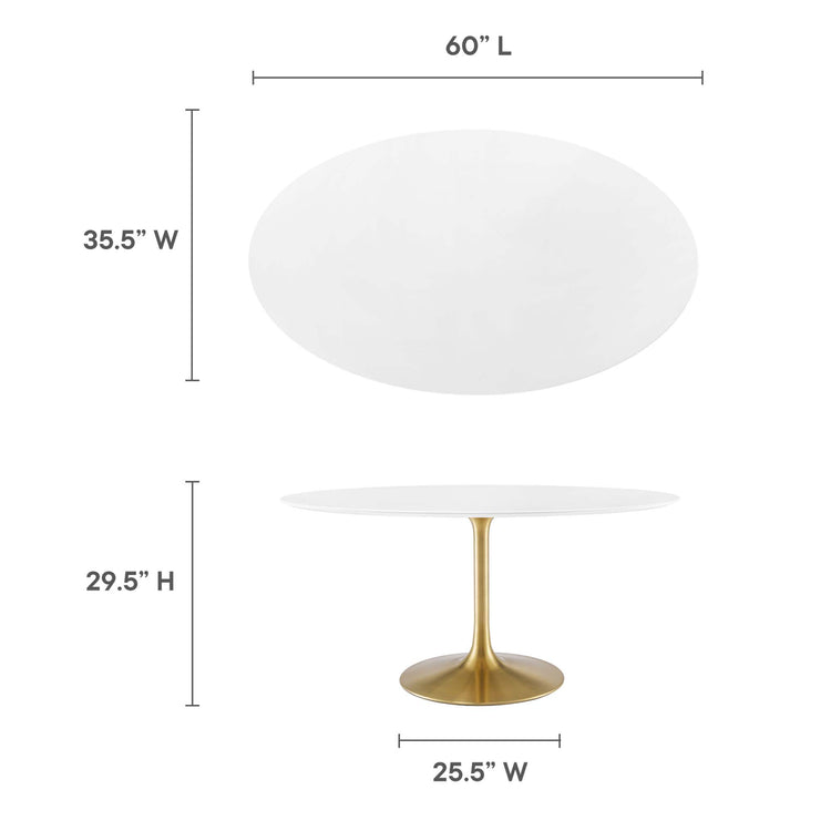 Gold White / 60"