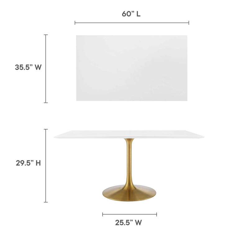 Gold White / 60"