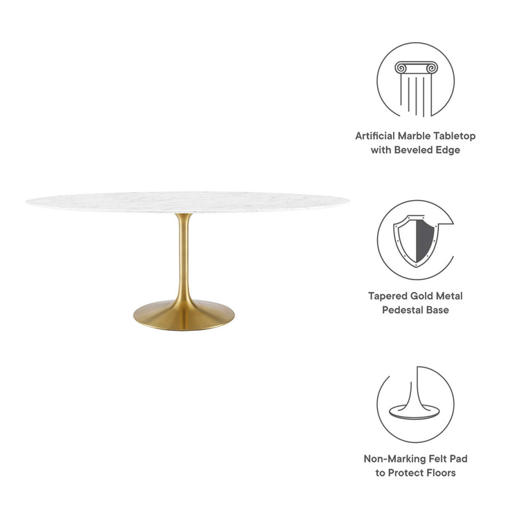 Gold White / 78"