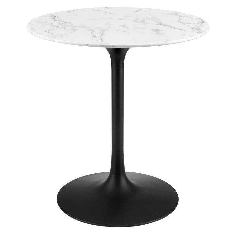 Faux Marble / Black White