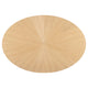 Oak / 63" Oval