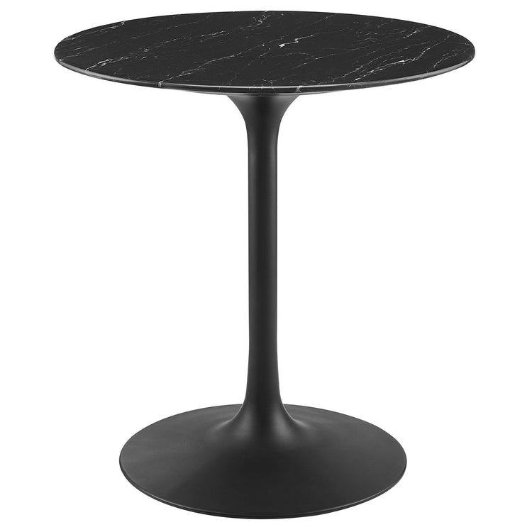 Faux Marble / Black Black