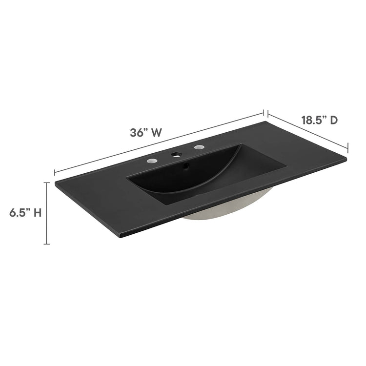 Black / 36"