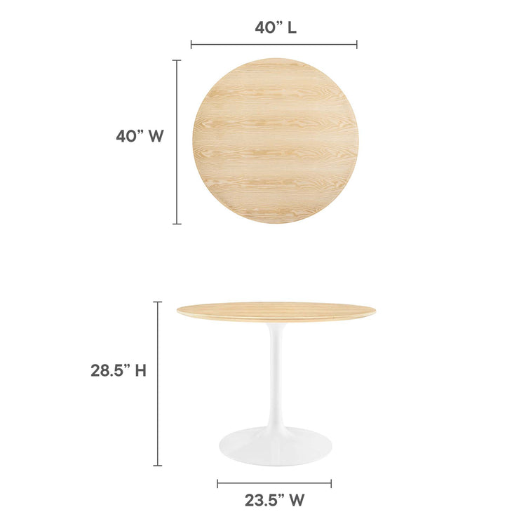 Wood / White Natural