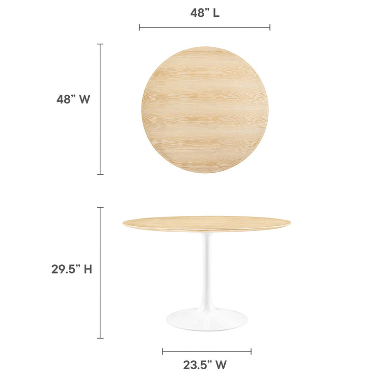 Wood / White Natural