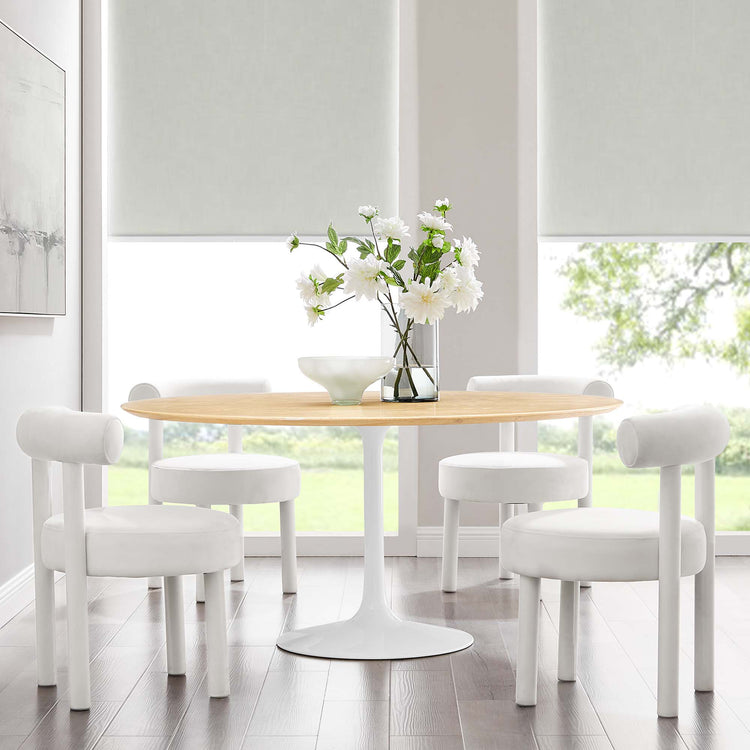 Wood / White Natural