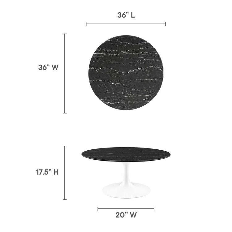 White Black / 36"