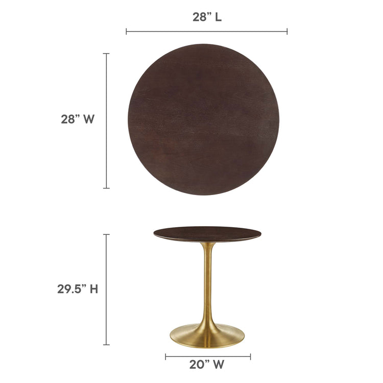 Wood / Gold Cherry Walnut