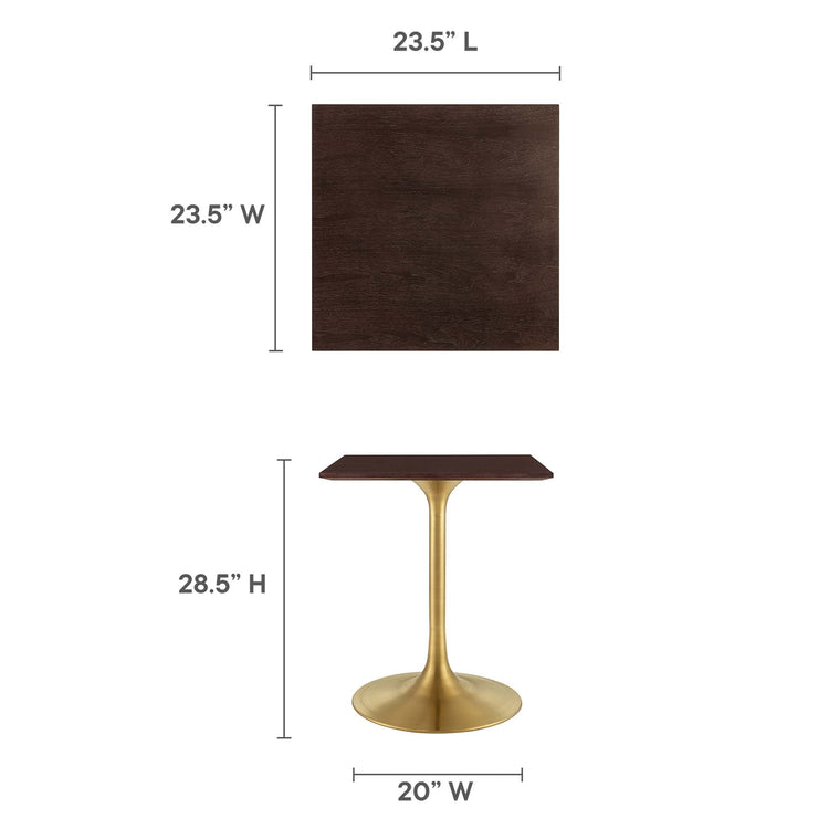Gold Cherry Walnut / 24"