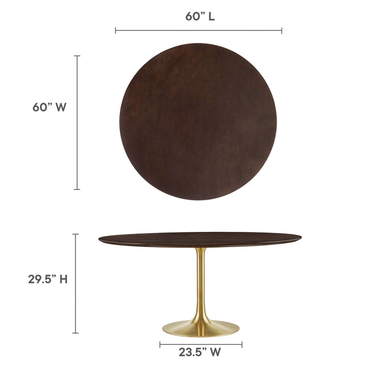 Wood / Gold Cherry Walnut
