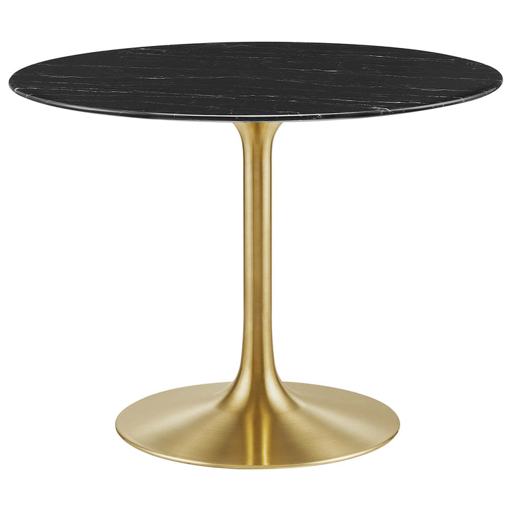 Faux Marble / Gold Black