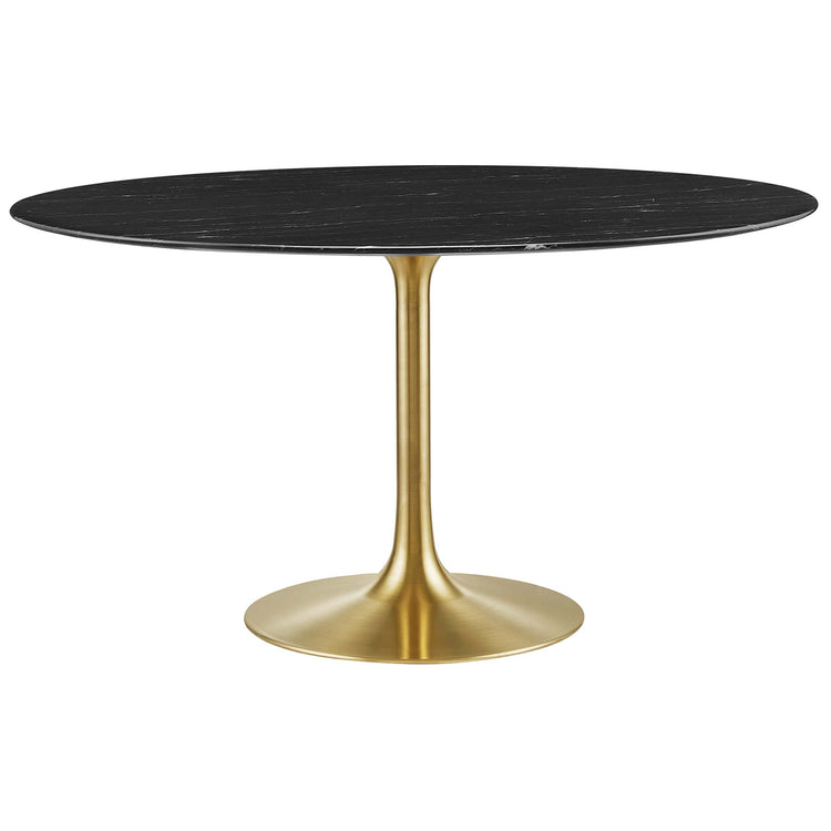 Faux Marble / Gold Black