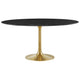 Faux Marble / Gold Black