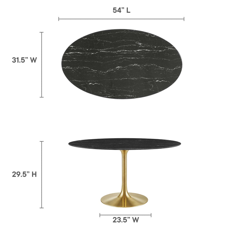 Gold Black / 54"