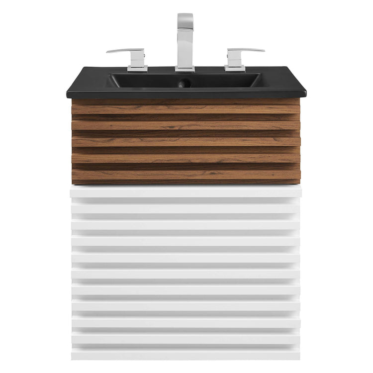 White Walnut Black / 18"