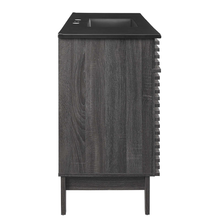 Charcoal Black / 48" Single