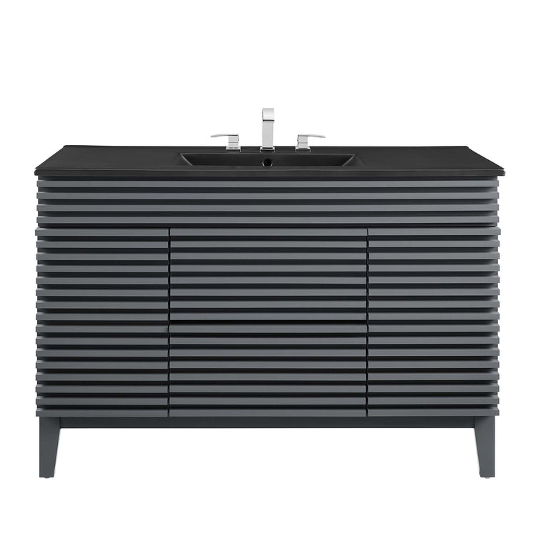Gray Black / 48" Single