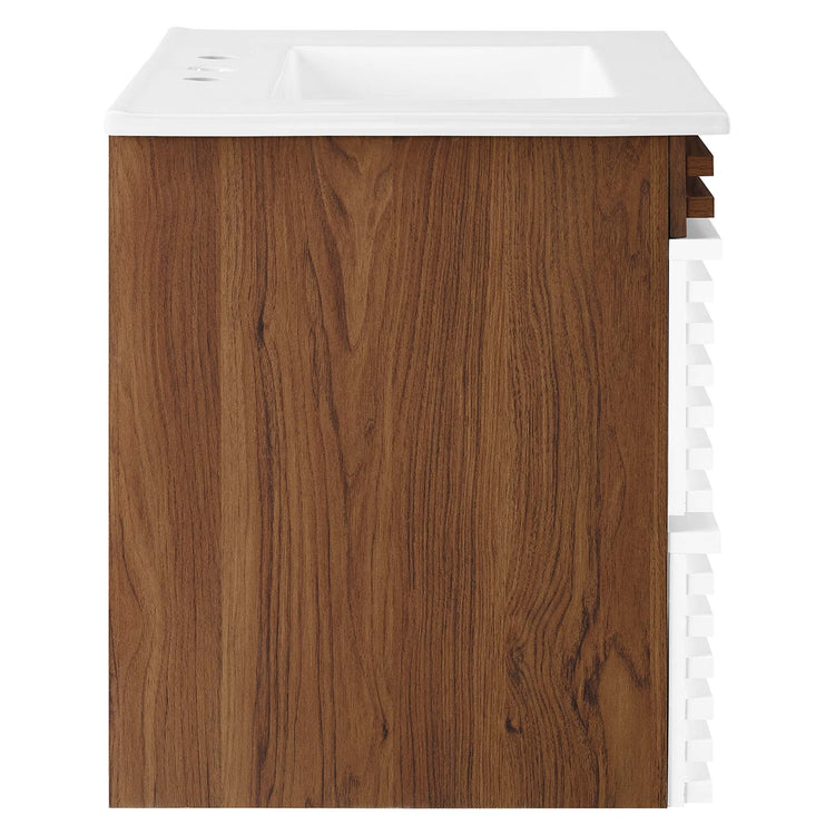 White Walnut White / 30"