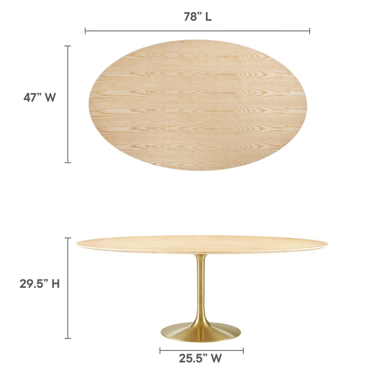 Gold Natural / 78"