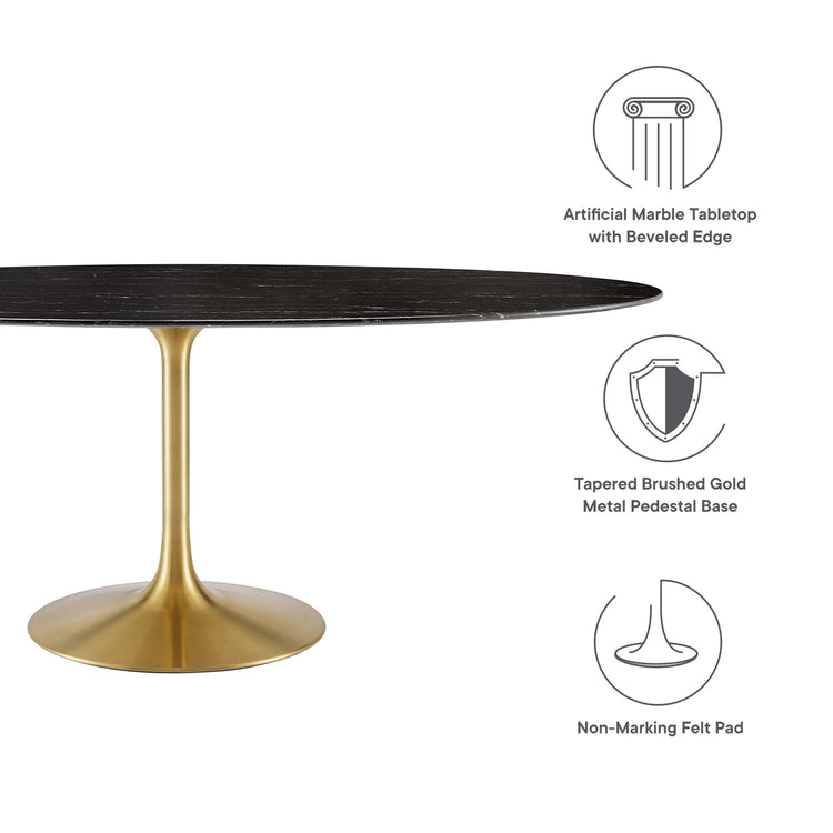 Gold Black / 78"