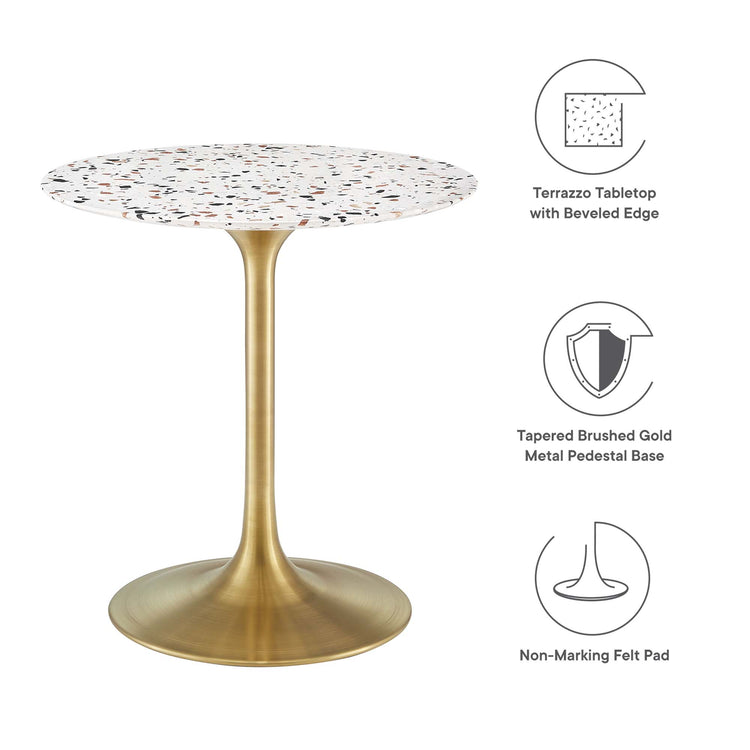 Terrazzo / Gold White