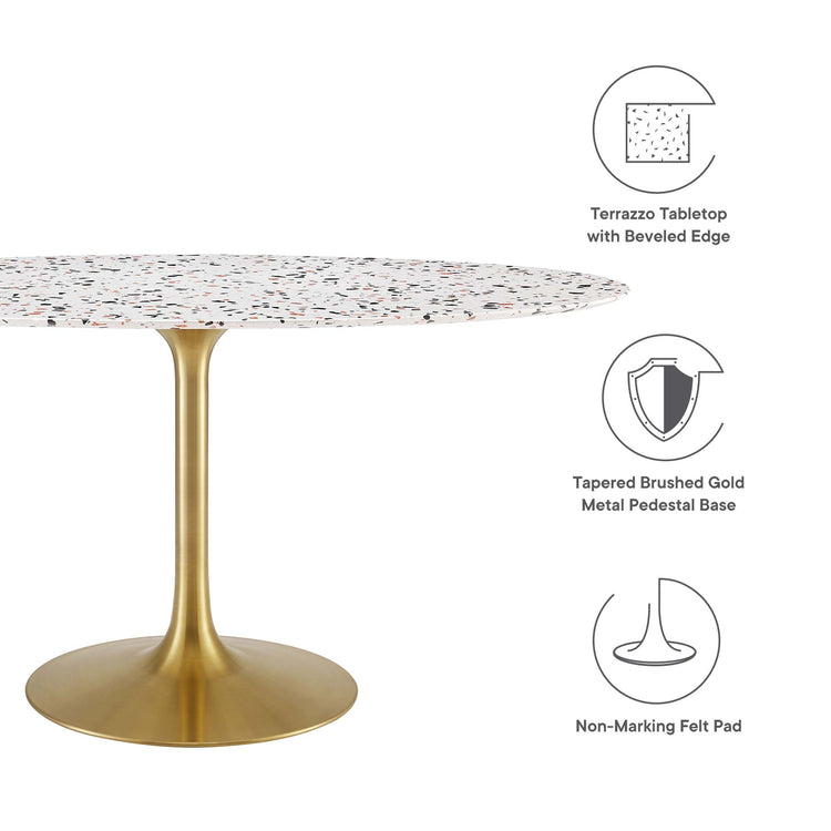 Gold White / 60"