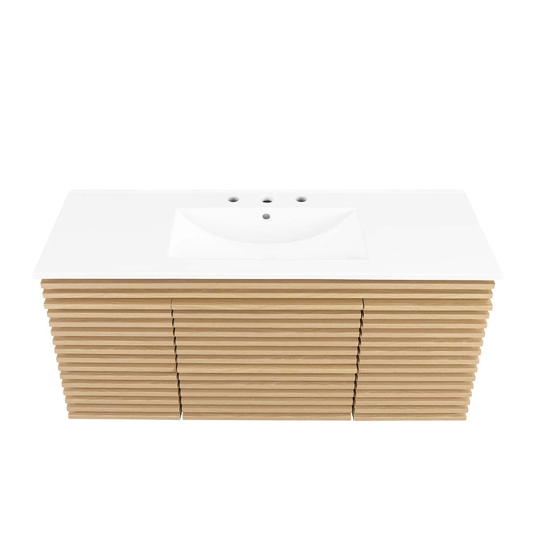 Oak White / 48" Single