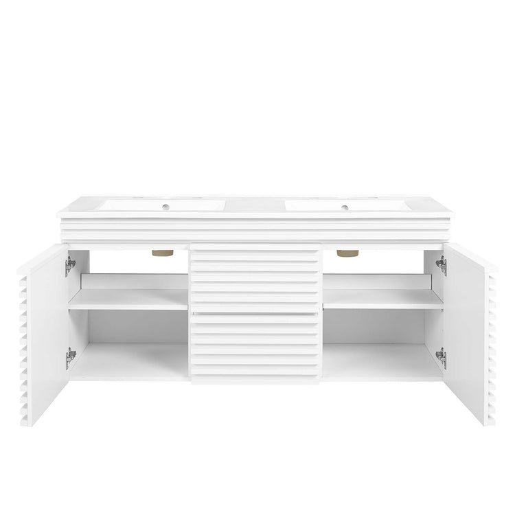 White White / 48" Double