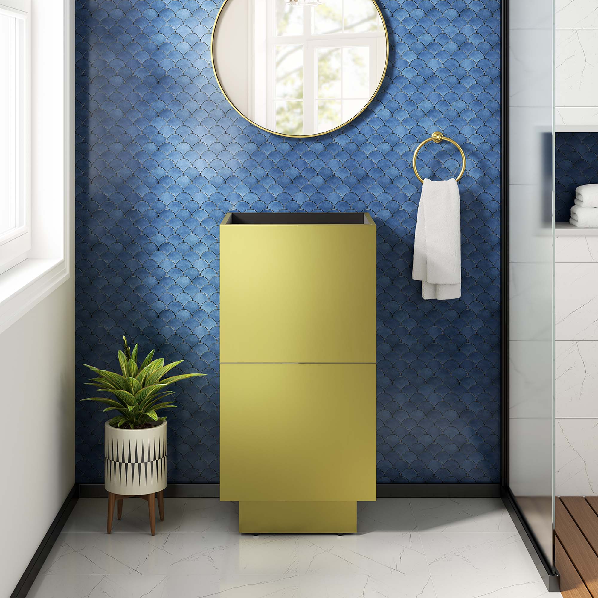 Quantum Bathroom Cabinet Basin