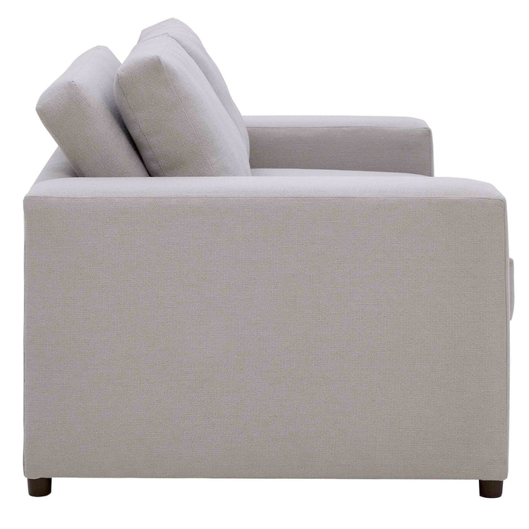 Flint Gray Linen Blend