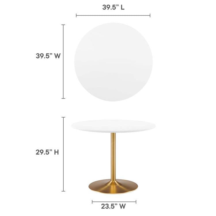 Gold White