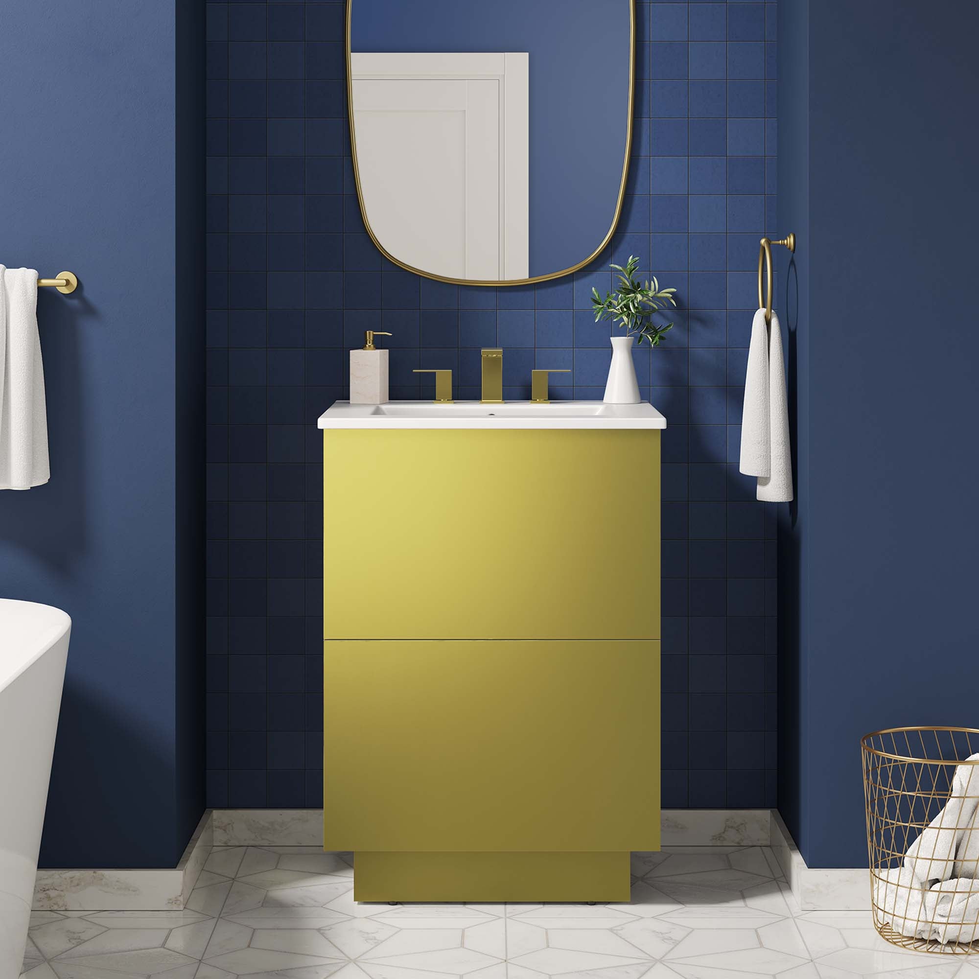 Quantum Bathroom Vanity Basin Included – Modway