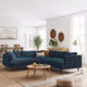 Heathered Weave Azure