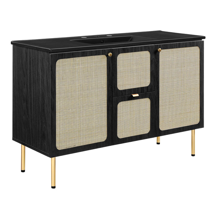 Black Black / 48" Single